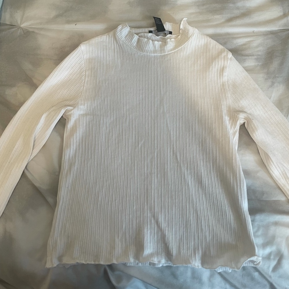 White Turtleneck